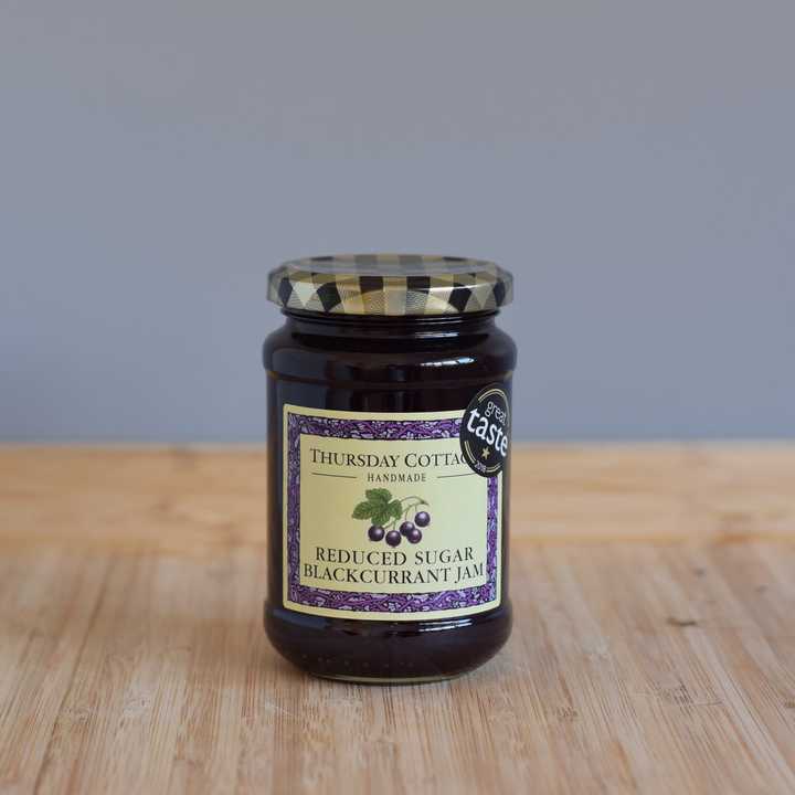 Reduced Sugar Blackcurrant Jam 