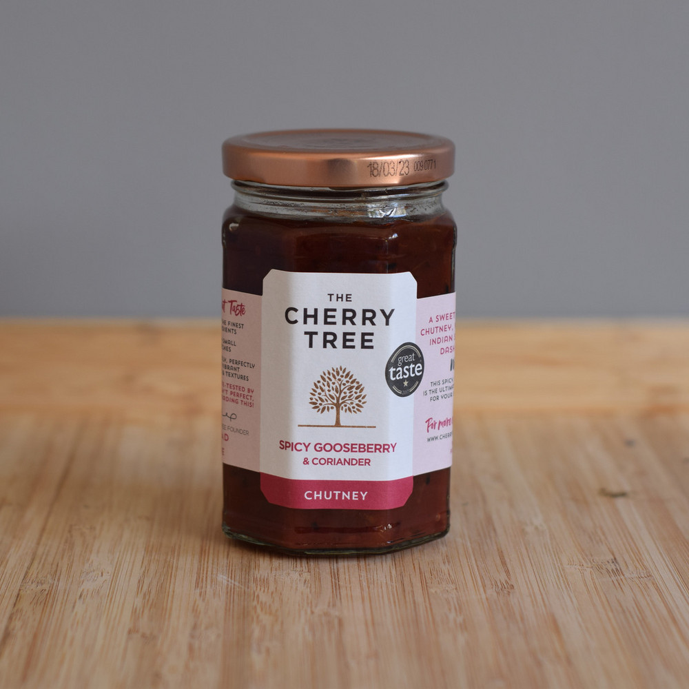 Spicy Gooseberry & Coriander Chutney | Shop | Moores Biscuits